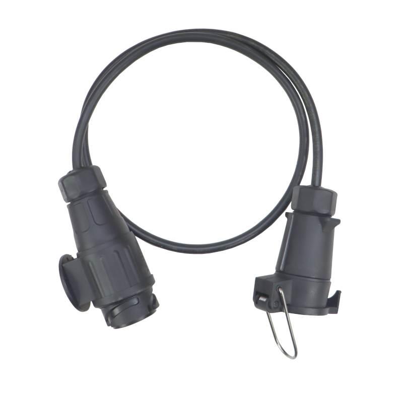 Adapter Przejściówka Gniazda Złącza Kablowy 13/7 12v Długość 1,0m Elmot - zdjęcie 2