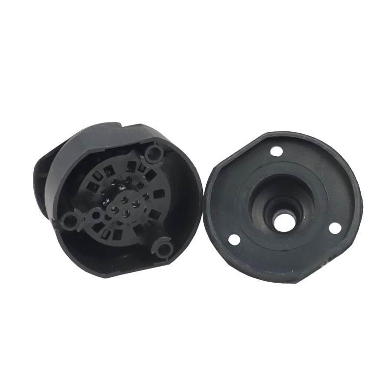 Gniazdo 12v 13-Pin Z Podkładką Gumową Wtyki Niklowane Premium Elmot - zdjęcie 2