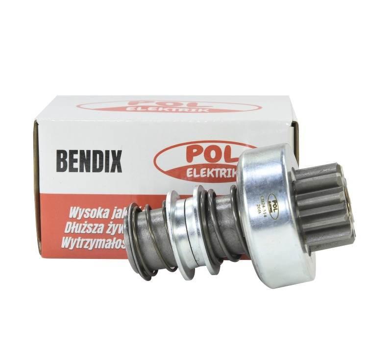Bendix zespół sprzęgający rozrusznika 11 zębów 3 frezy R7 C-360