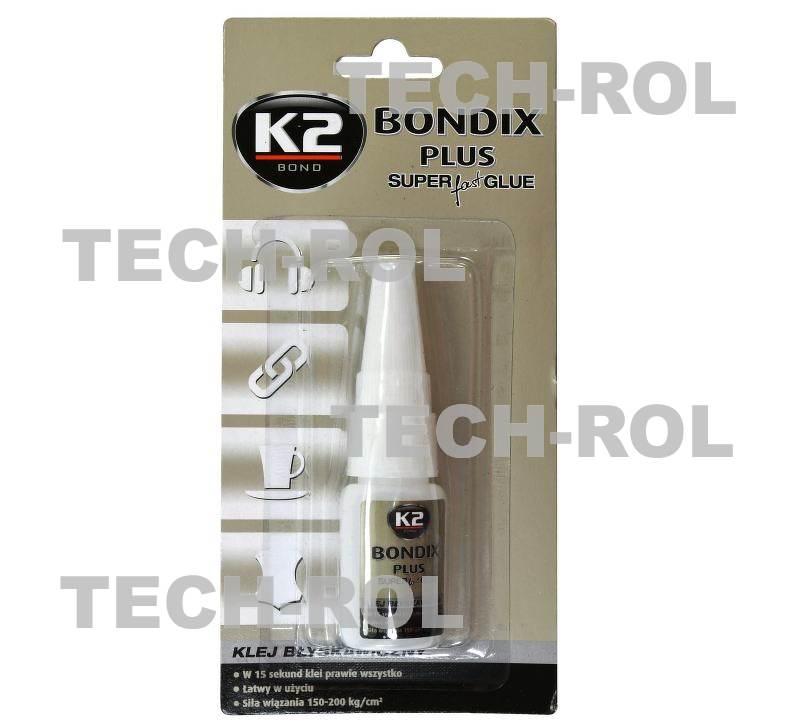 Klej błyskawiczny BONDIX Plus 10 g B101 K2