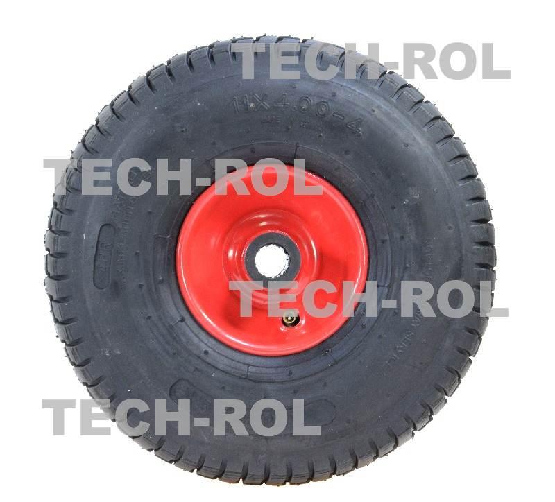 Koło pneumatyczne 4.00-4 4PR na oś fi-20mm 400-4 07-15 Gumax