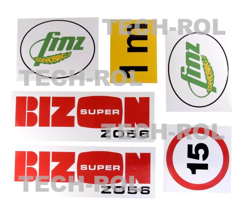 Komplet naklejek Bizon Super Z-056 Produkt krajowy