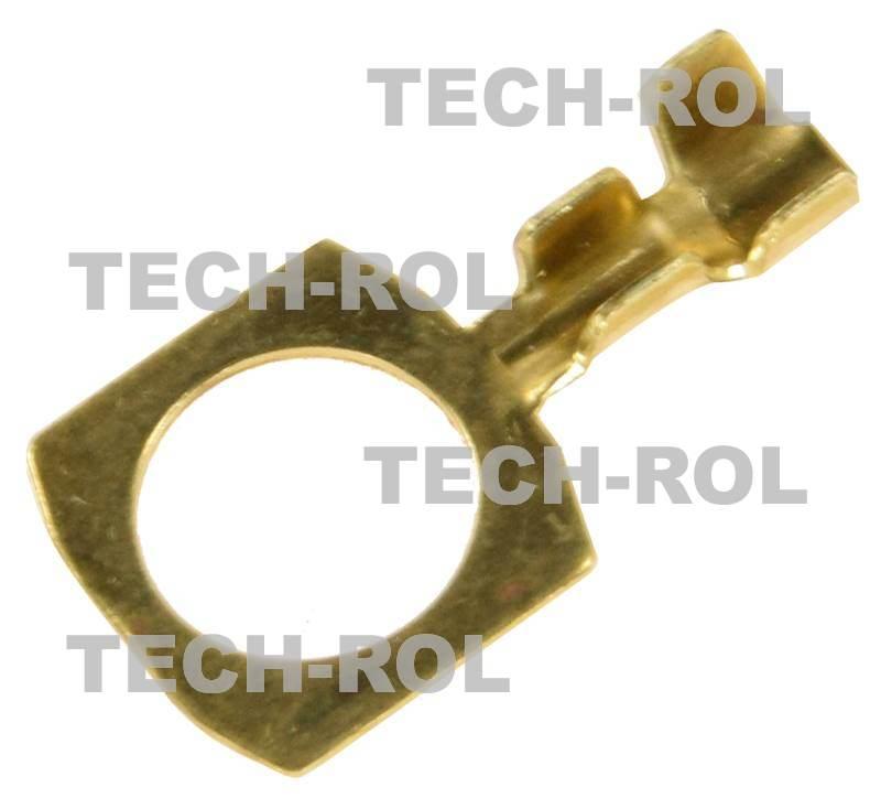 Końcówka elektryczna oczkowa M10 przewód 2,5 mm2 1 sztuka M10/2,5
