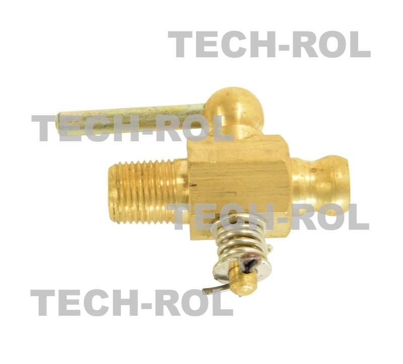 Kranik wody do chłodnicy gwint M10x1 Bizon 50501181 Produkt krajowy
