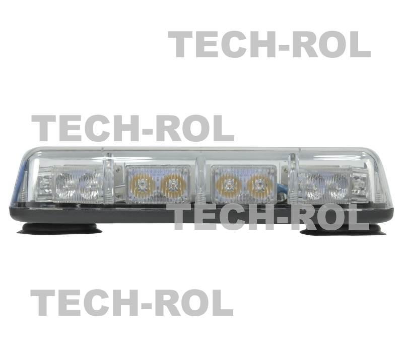 Lampa błyskowa diodowa na magnes belka 12V/24V TT.1420 Produkt Standard