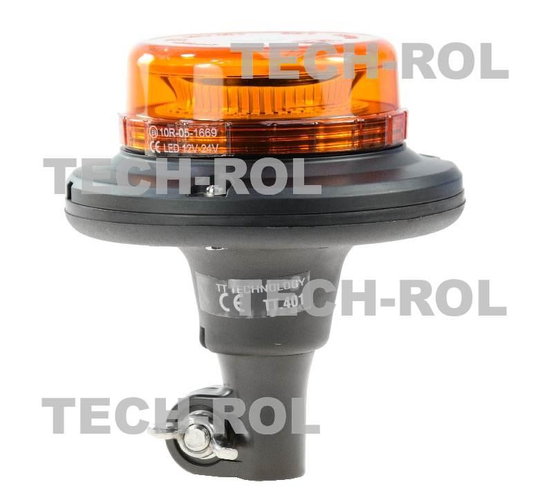 Lampa błyskowa diodowa na trzpień giętki 12V/24V TT.401 Produkt Standard