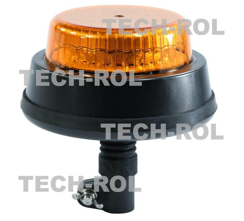 Lampa błyskowa diodowa na trzpień giętki 12V/24V LDO2665/F Horpol