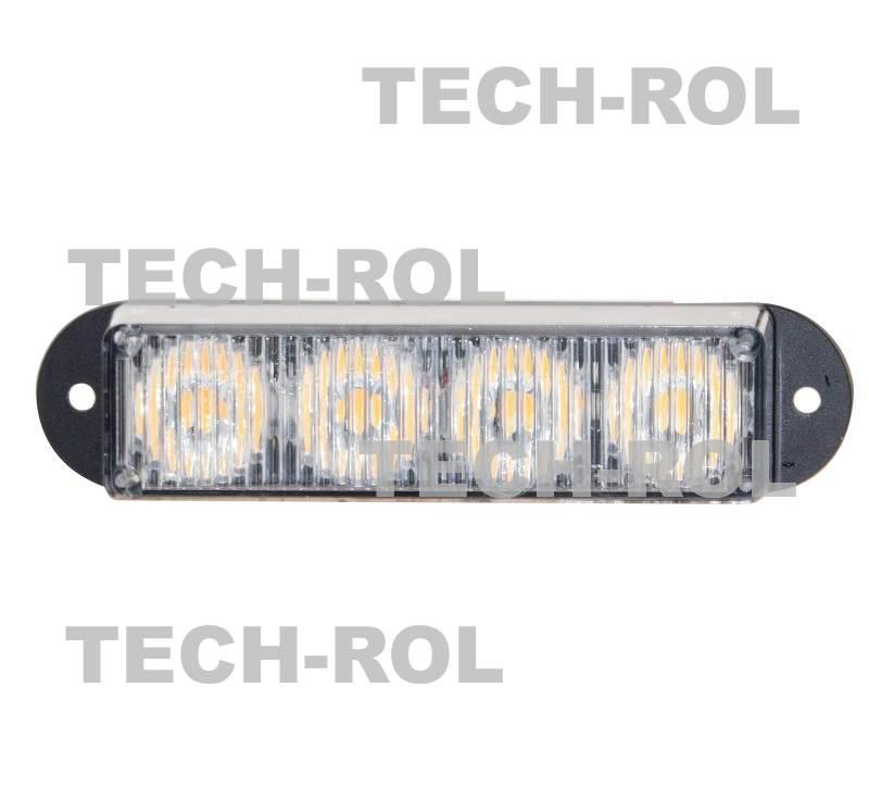 Lampa błyskowa diodowa przykręcana 12V/24V L2298-ALR Produkt Standard