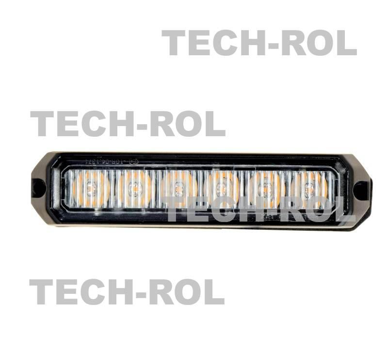 Lampa błyskowa diodowa przykręcana 12V/24V LW0032-ALR Produkt Standard