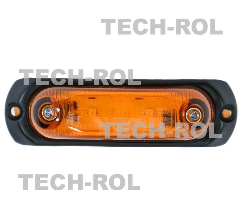 Lampa pozycyjna diodowa boczna uniwersalna 12V 24V LD378 Horpol
