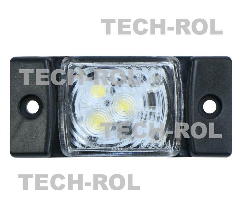 Lampa pozycyjna diodowa przednia uniwersalna 12V 24V LD140 Horpol