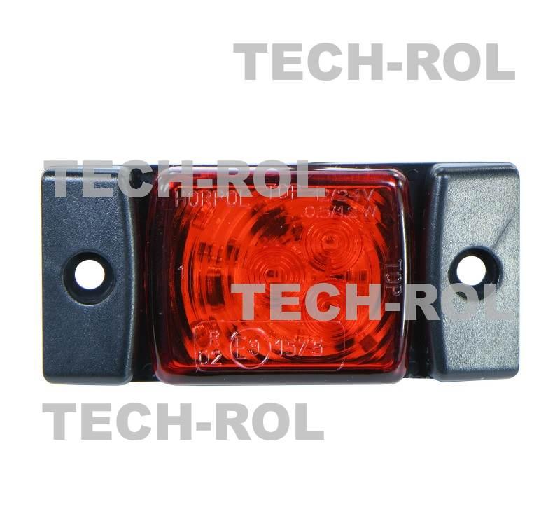 Lampa pozycyjna diodowa tylna uniwersalna 12V 24V LD142 Horpol