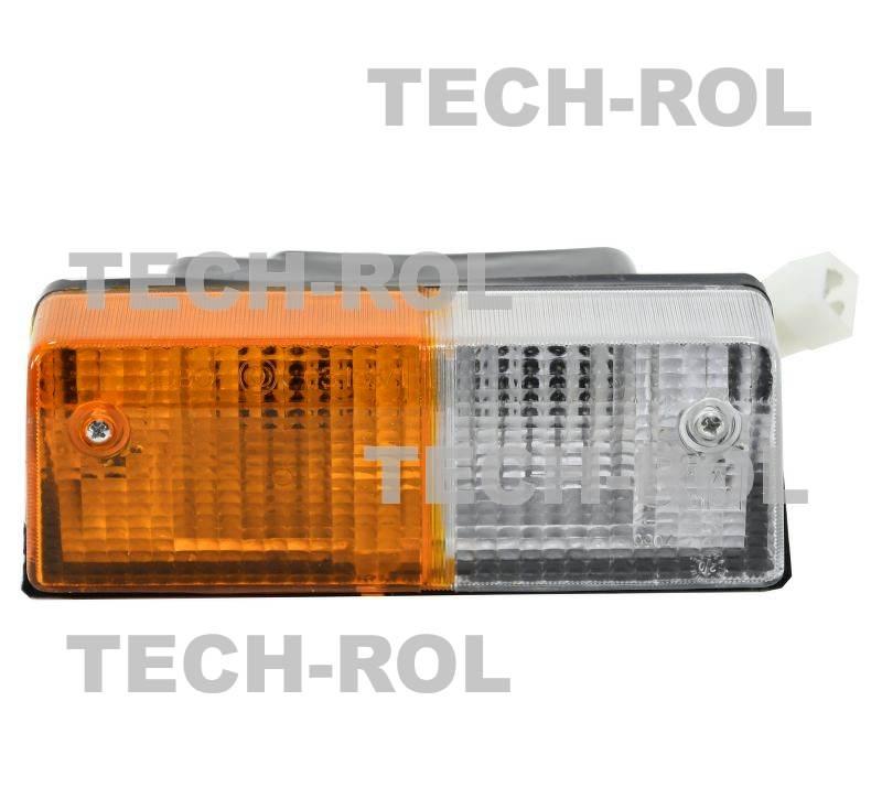 Lampa przednia prawa z kierunkowskazem Cobo 160x60 mm do MF-690 400481AA