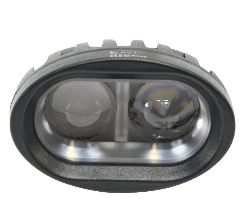 Lampa robocza diodowa elipsa 2-led x 4W,8W,12 V/24V,800 lm,barwa światła