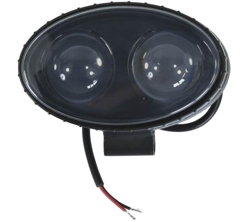 Lampa robocza diodowa elipsa 2 led x 5W 10W 12 V 24V 1200 lm barwa