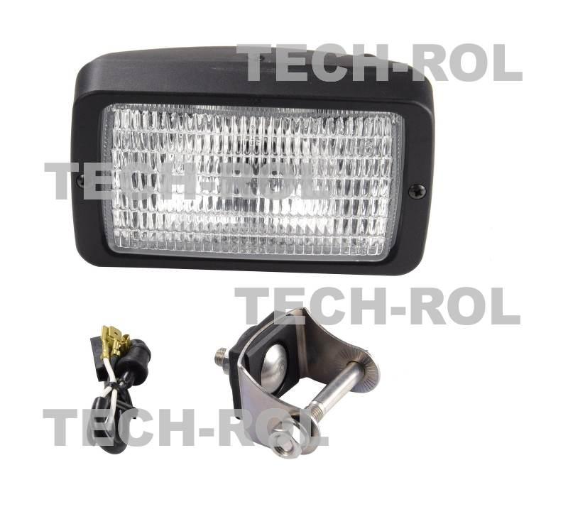 Lampa robocza prostokątna 156mm 92mm H3 12V 55W H3 24V 70W