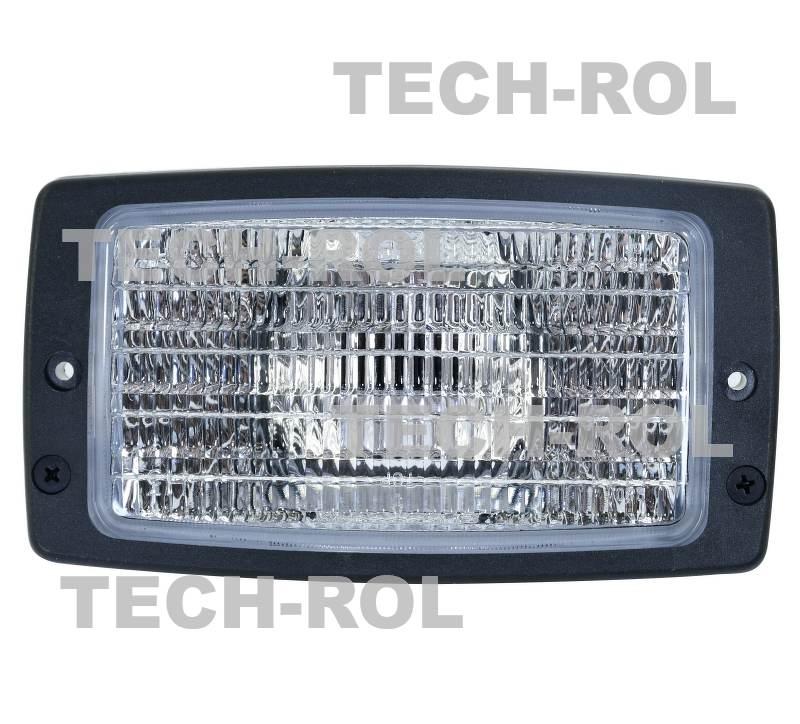 Lampa robocza prostokątna 184mm 102mm H3 12V 55W H3 24V 70W Fendt