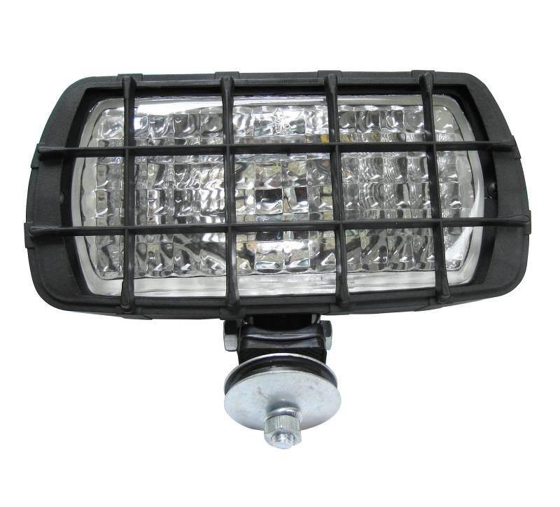 Lampa robocza prostokątna 195mm 96mm H3 12V 55W H3-24V 70W LPR.06123