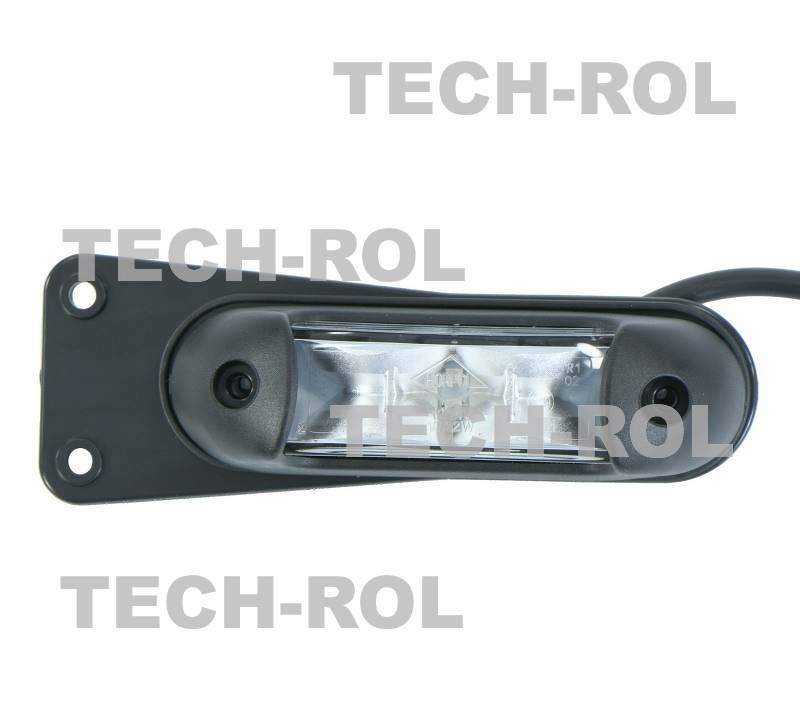 Lampa zespolona diodowa obrysowa uniwersalna przednio-tylno-boczna 12V