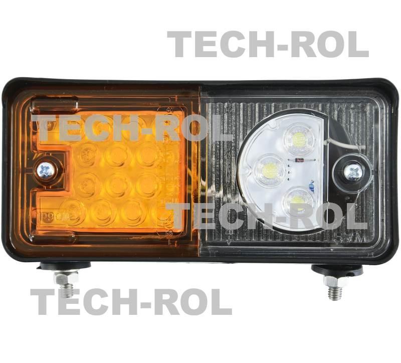 Lampa zespolona diodowa przednia,prawa kierunkowskaz pozycja W06DP 12V