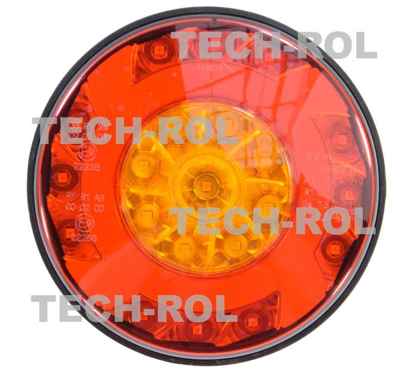 Lampa zespolona diodowa tylna uniwersalna kierunkowskaz pozycja stop 12V