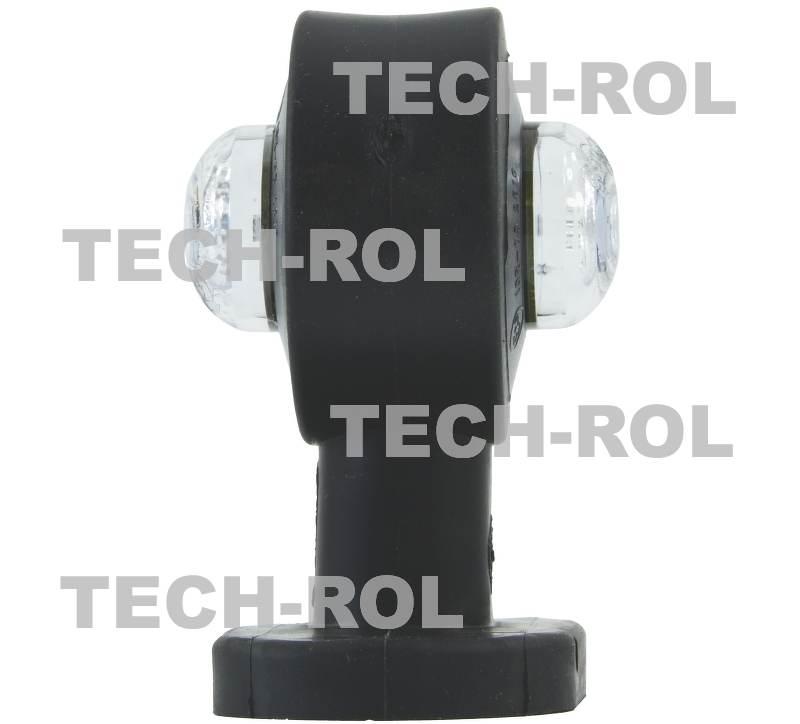 Lampa zespolona obrysowa diodowa,przód-tył lewa 12V 24V 134L W21.1L
