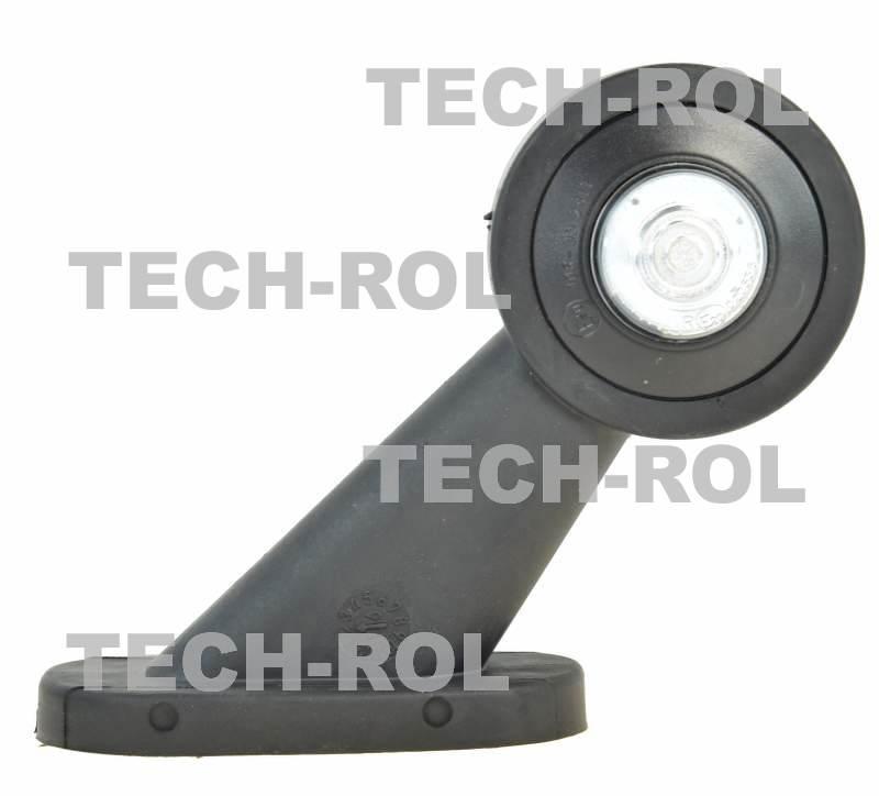 Lampa zespolona obrysowa diodowa przód-tył lewa 12V 24V 140L W21.7 Waś