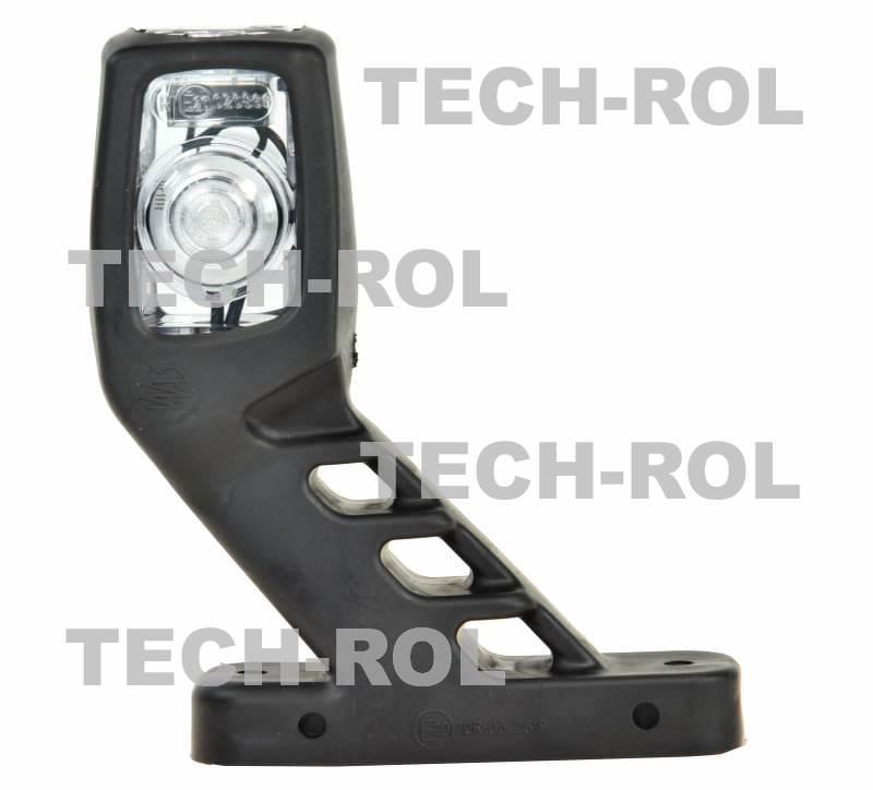 Lampa zespolona obrysowa diodowa przód-tył prawa 12V 24V 241P W49 Waś