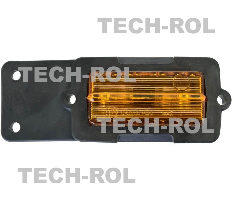 Lampa zespolona obrysowa boczna uniwersalna 12V 24V 10P P02 Waś