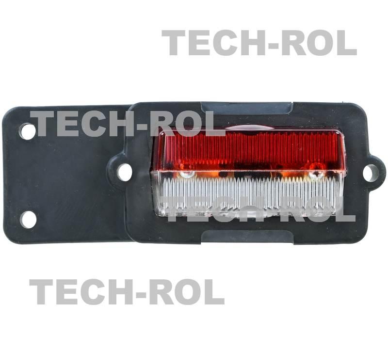 Lampa zespolona obrysowa przód-tył,uniwersalna 12V 24V 09 P02 Waś