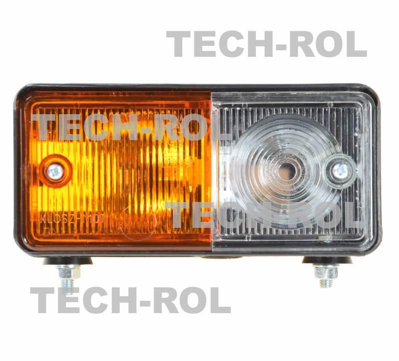 Lampa zespolona przednia,prawa kierunkowskaz pozycja W06P 12V 24V C-360