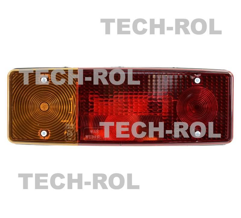 Lampa zespolona tylna lewa kierunkowskaz pozycja stop podświetlenie
