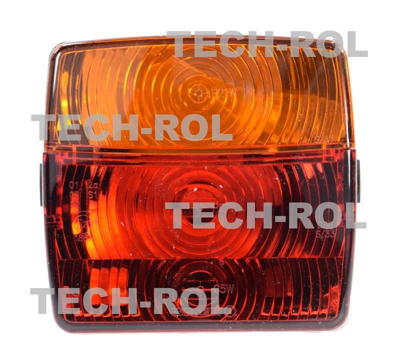 Lampa zespolona tylna uniwersalna kierunkowskaz pozycja stop 12V 24V 104