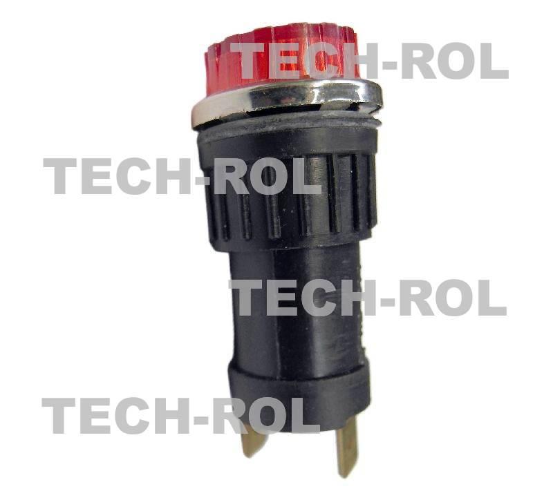 Lampka kontrolna czerwona 12V 24 V sk50181600 Inprodus
