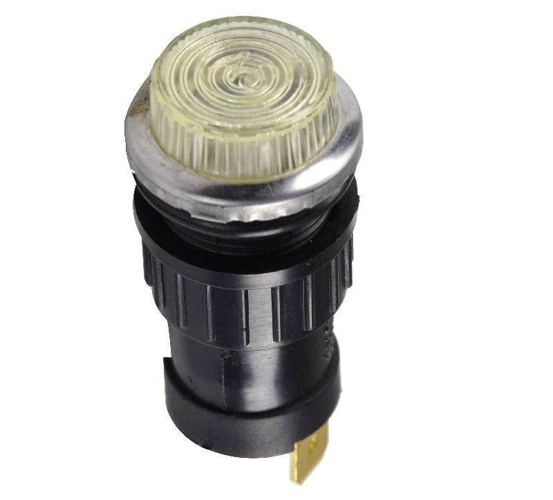Lampka kontrolna żółta 12V 24 V 50181220 APARTS 5szt