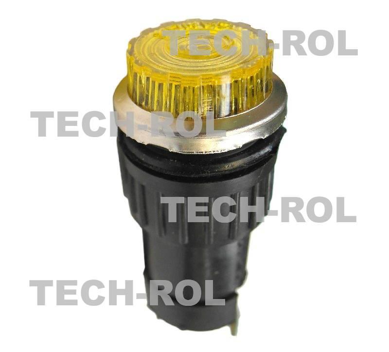 Lampka kontrolna żółta 12V 24 V sk50181220 Inprodus