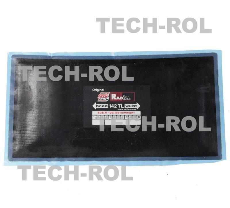 Łatka do opon bezdętkowych radialnych 142TL 130 mm x 260mm 502-1427