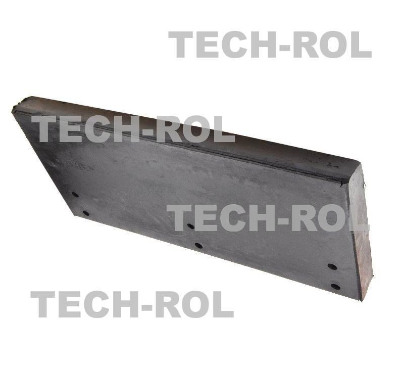 Lemiesz gumowy do pługa śnieżnego 525mm/255mm/48mm WFL.AKC.259 Kabat
