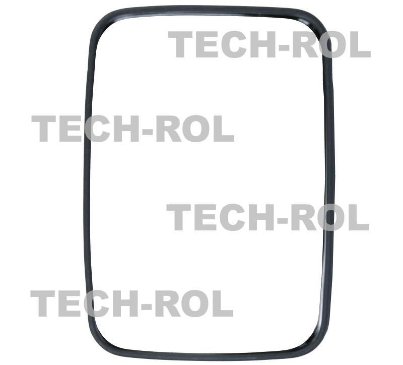Lusterko ciągnikowe uniwersalne 225 mm 155 mm obejma 14mm 18 mm TARPAN