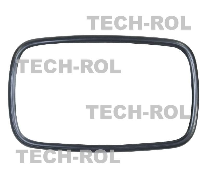 Lusterko ciągnikowe uniwersalne 232 mm 145 mm obejma 10 mm Fendt 4szt