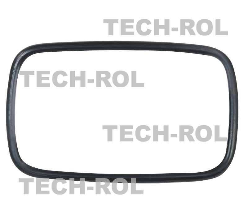 Lusterko ciągnikowe uniwersalne 232 mm 145 mm śruba M6 LCD600M6 4szt