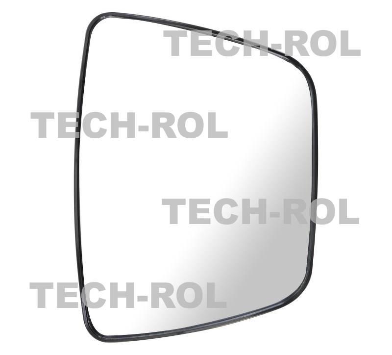 Lusterko ciągnikowe uniwersalne 245 mm 180 mm obejma 16 mm 20 mm 2szt