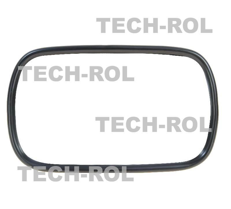 Lusterko ciągnikowe uniwersalne 263 mm 160 mm obejma fi 10 mm 2szt