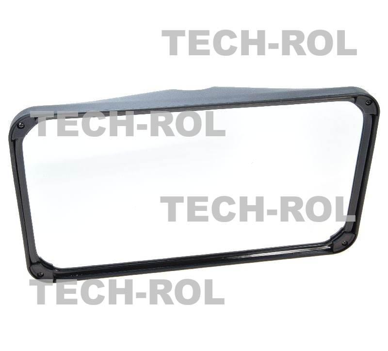 Lusterko ciągnikowe uniwersalne 305 mm 167 mm obejma 14 mm-18 mm 2szt