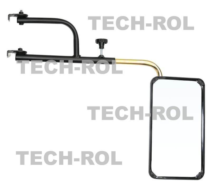 Lusterko uniwersalne LS0305 305x170mm z ramieniem z regulowanym