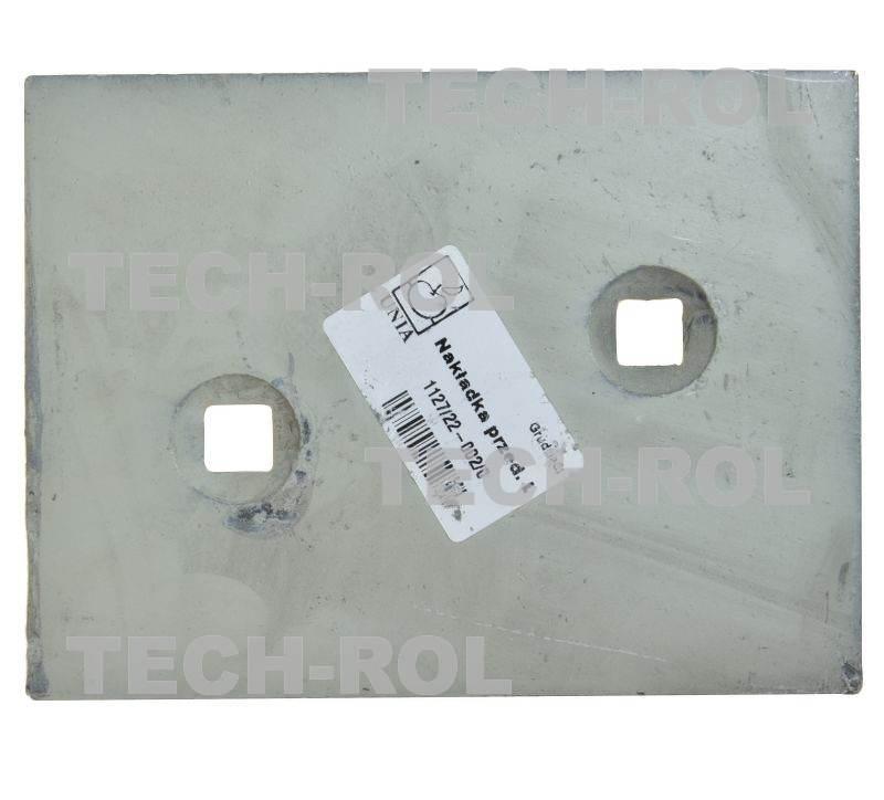 Nakładka przednia lewa 2-otworowa Pług IBIS korpus XL 1127220020 Po699
