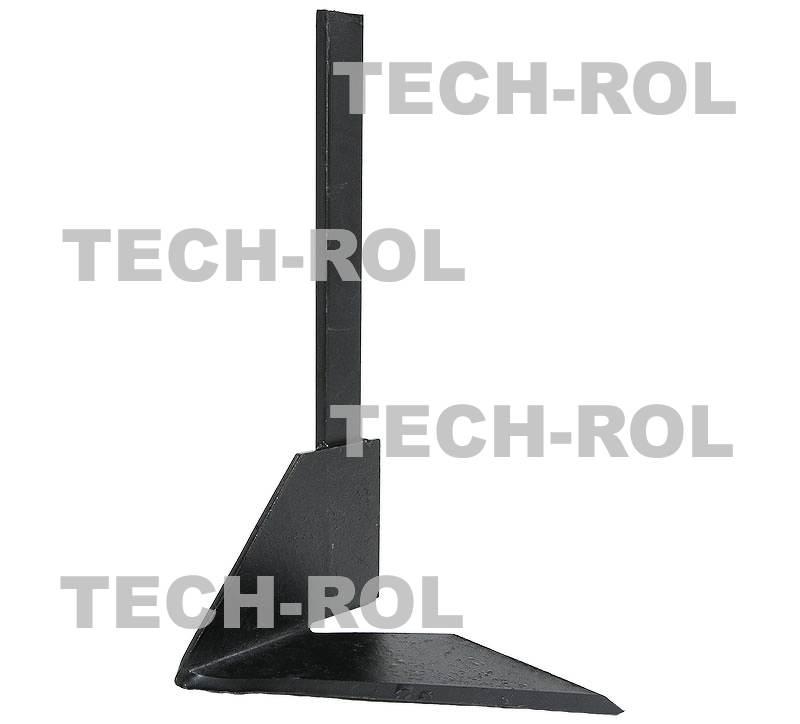 Nóż kątowy prawy kompletny z trzonem 180mm Obsypnik 4430201000/P Ekiw