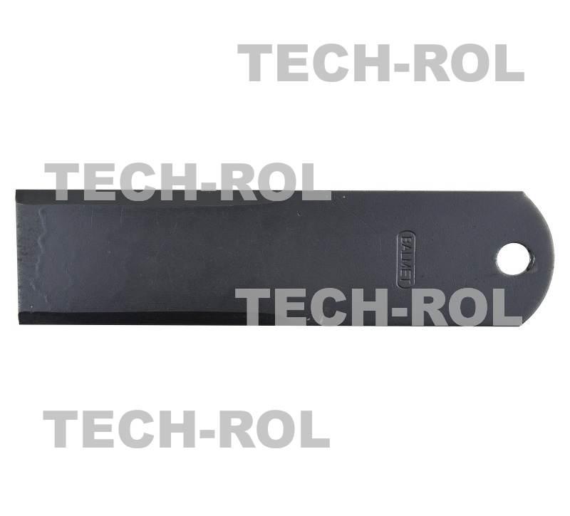 Nóż rozdrabniacza sieczkarni stały 195x50x3 otwór 12mm Claas 0600300