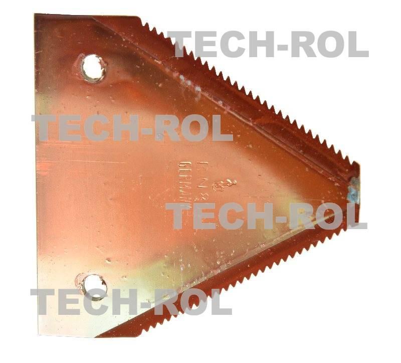 Nożyk kosy dolnonacinany 76x80 otwór 5,5mm do Claas 522187 Produkt