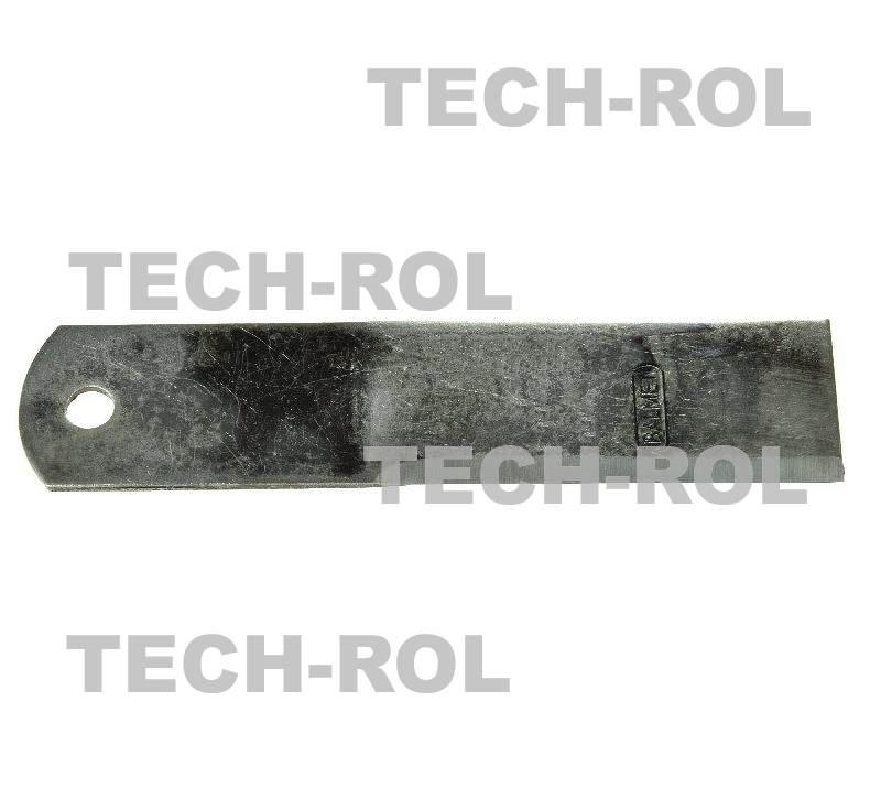 Nożyk stały rozdrabniacza BR-6/3 175x40x3mm otwór Q-10mm 1-sztuka pasuje